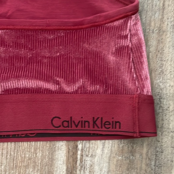Urban Outfitters Calvin Klein  ribbed velvet bandeau large NEW - Picture 6 of 7